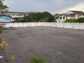 ขายที่ดินกลางเมือง 3 งาน 57 ตรว.พร้อมรั้วคอนกรีต อ.ท่าเรือ อยุธยา